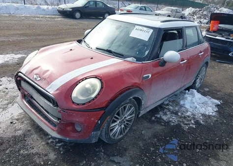 2015 Mini Hardtop Cooper from USA, damaged, VIN WMWXS5C5XFT829093